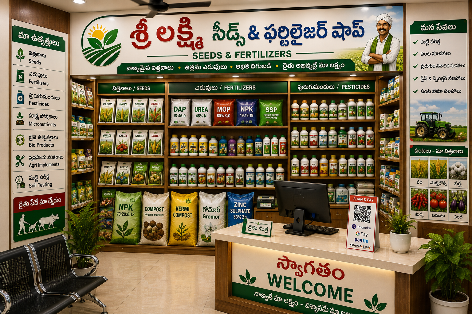 Seed & Fertilizer Shops